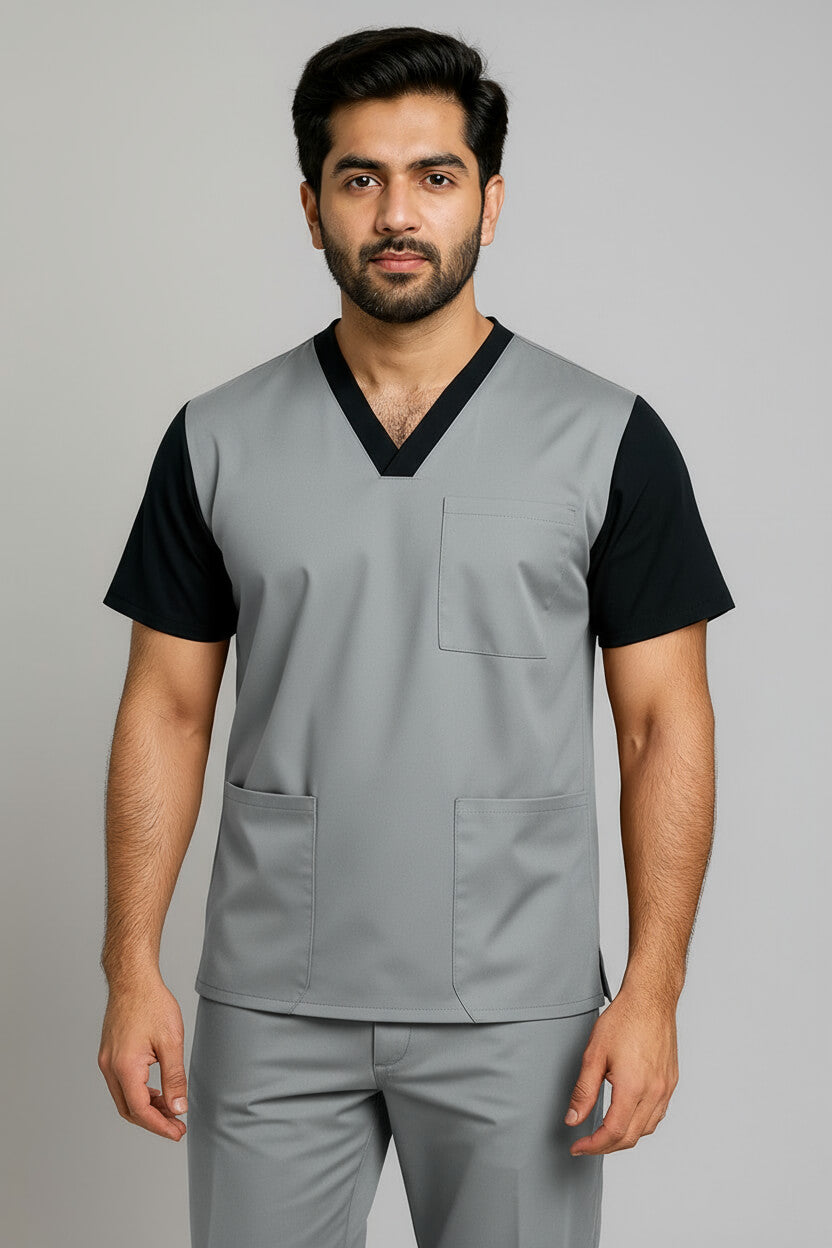 Men’s Duple Sprinter Scrubs – Light Slate Grey