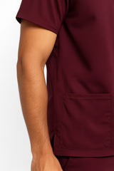 Men’s Prime Sprinter Scrubs – Deep Plum